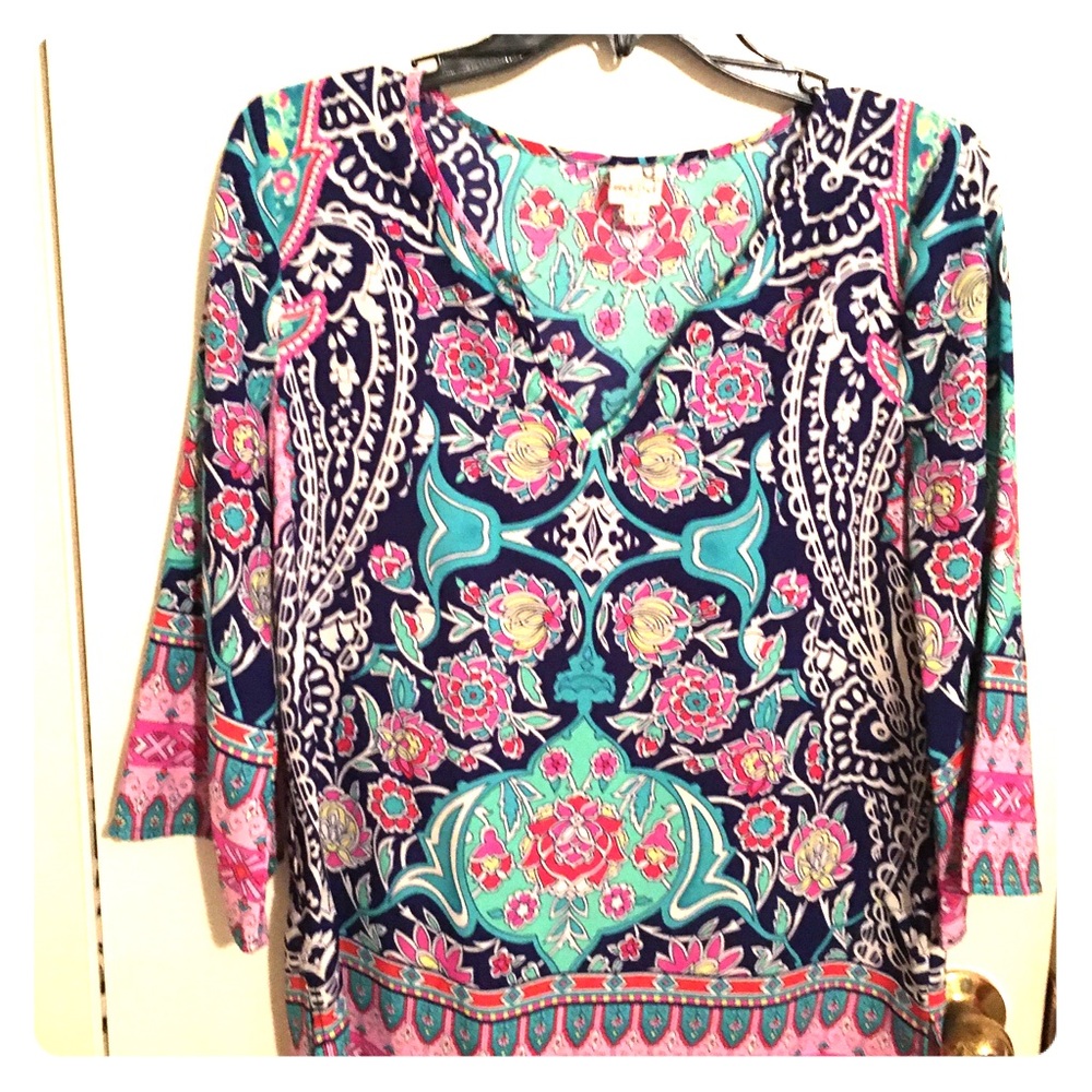 Pink Owl Blouse